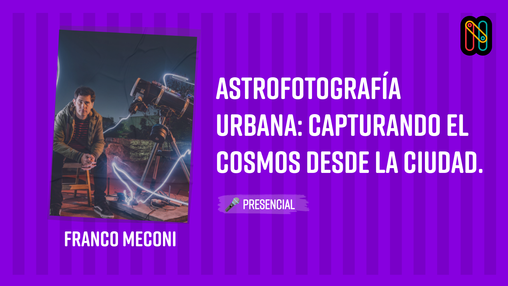 Astrofotografía urbana: Capturando el cosmos desde la ciudad.