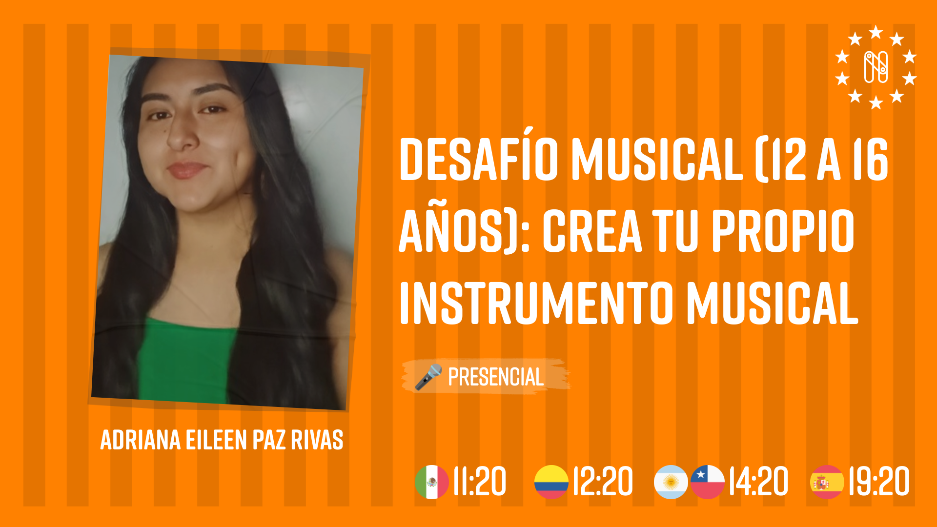 Desafío musical (12 a 16 años): Crea tu propio instrumento musical