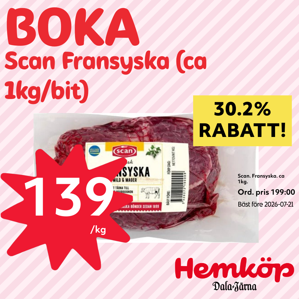 Grillfest med Svensk Fransyska!