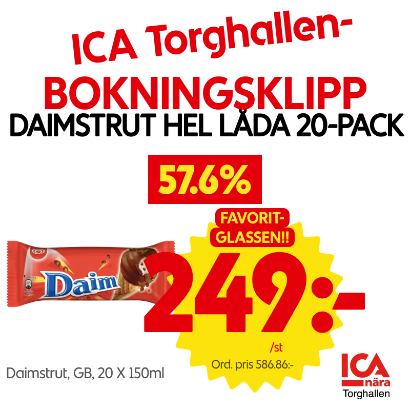 Daimstrut 20-pack