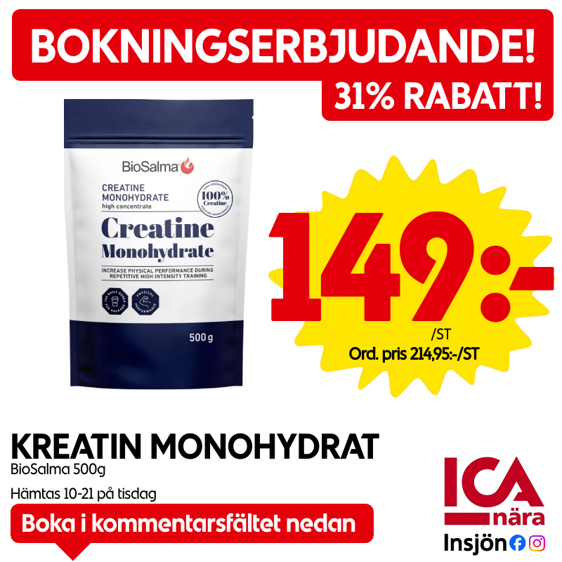 Kreatin 149:-
