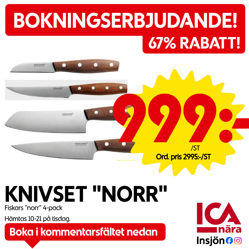 Knivset Fiskars 999
