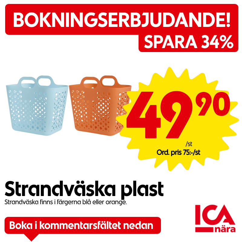 Vecka 29 Strandväska