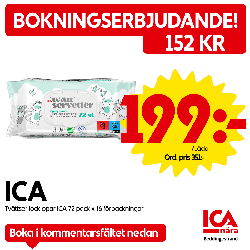 Tvättservetter