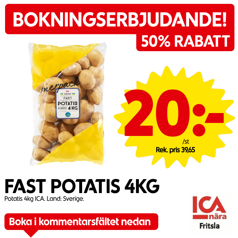 Potatis 4kg