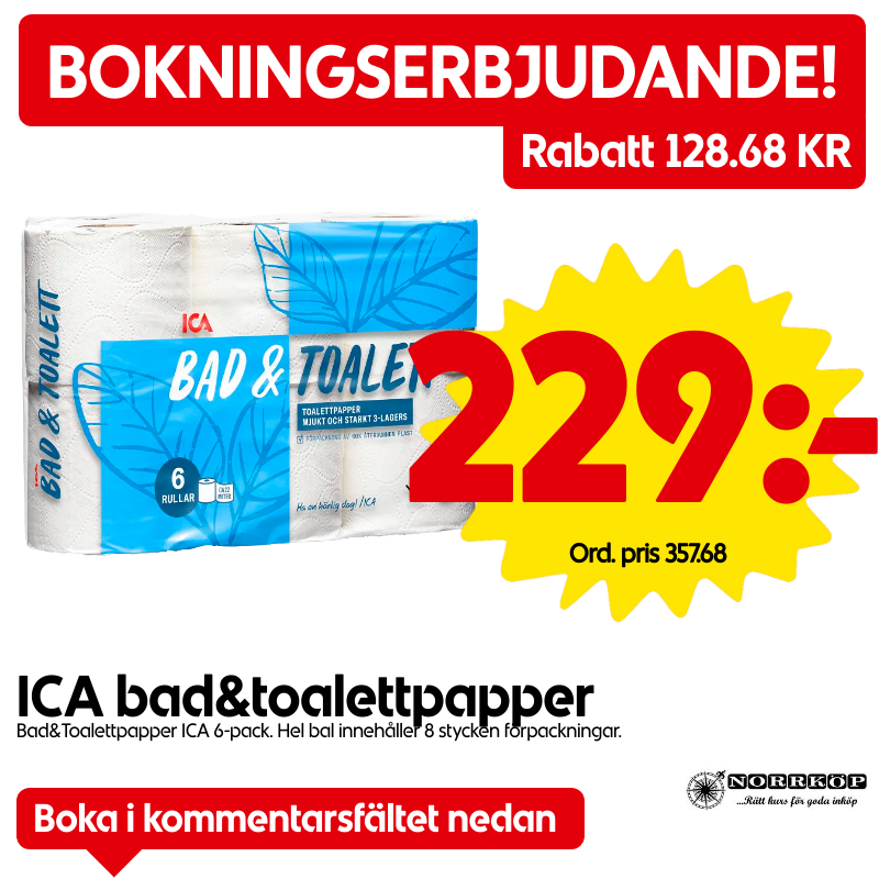 ICA Bad&toalettpapper