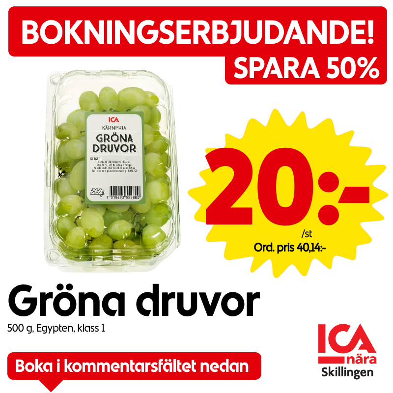 Gröna druvor