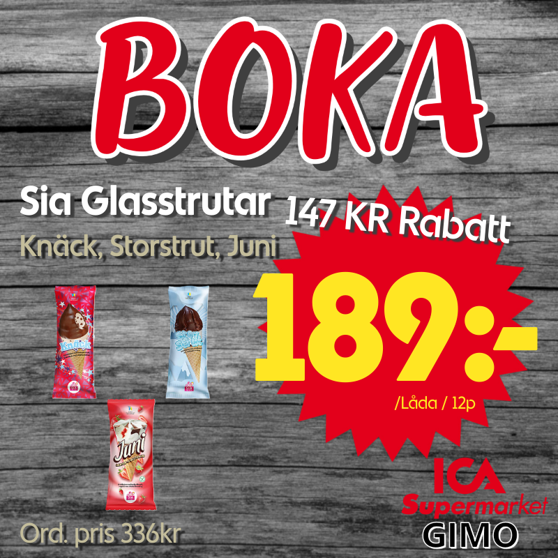 Knäck 12-pack, Storstrut 12-pack, Juni 12-pack