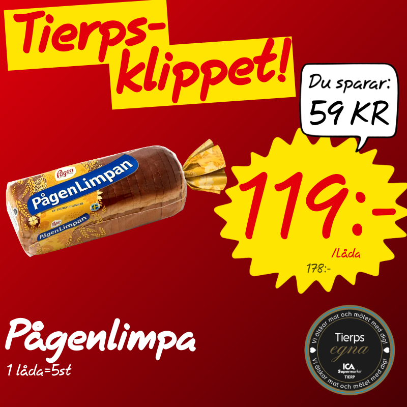 Pågenlimpa 5 st