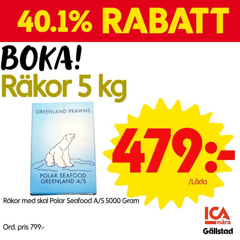 Räkor 5 kg