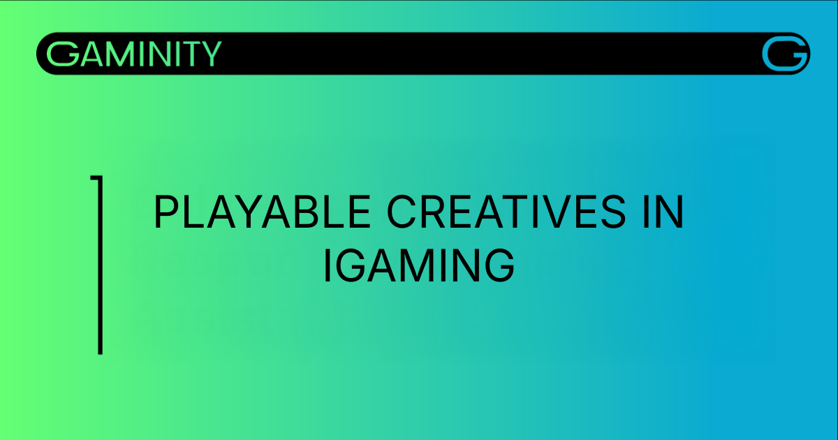How Playable Creatives Revolutionise User Acquisition in iGaming