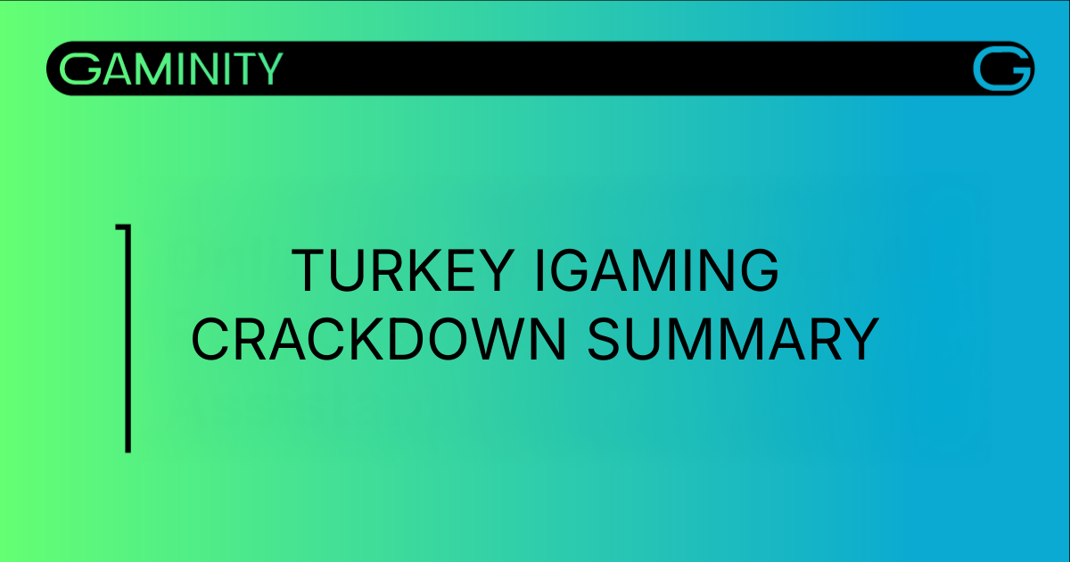 Турция ужесточает контроль над iGaming на фоне юридических рисков