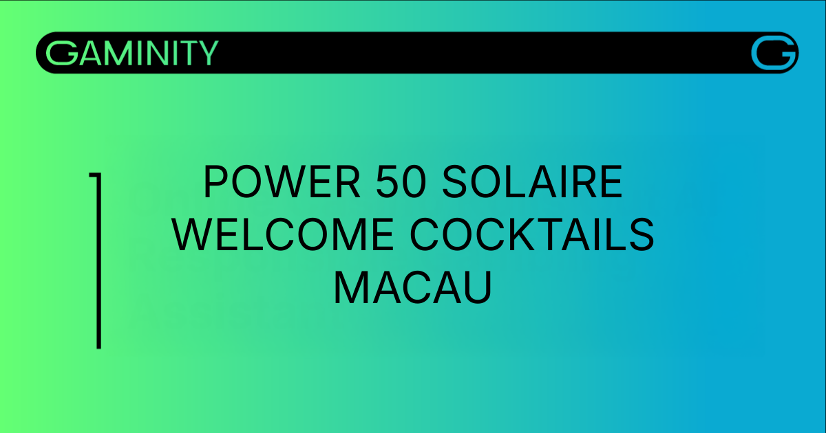 IAG to Stream 2025 Power 50 Gala Welcome Cocktails Live