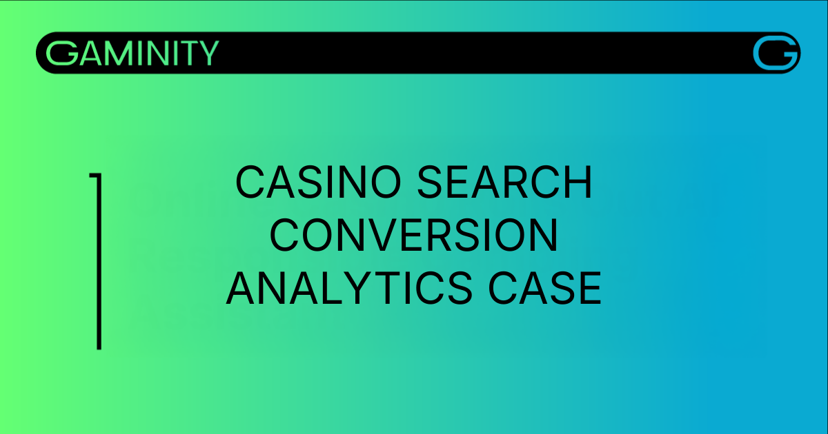 Improving Casino Conversion Rates by Optimising Search Placement