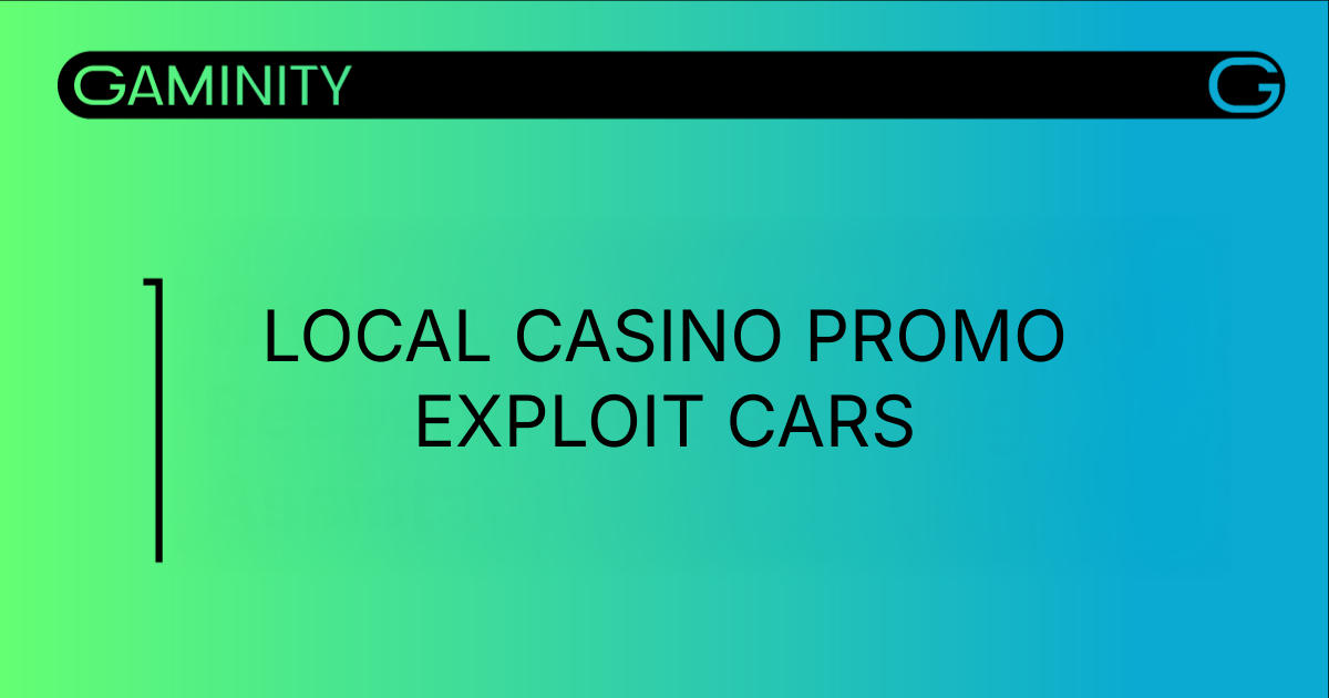 Casino Promo Exploit Nets Gamblers High-End Cars