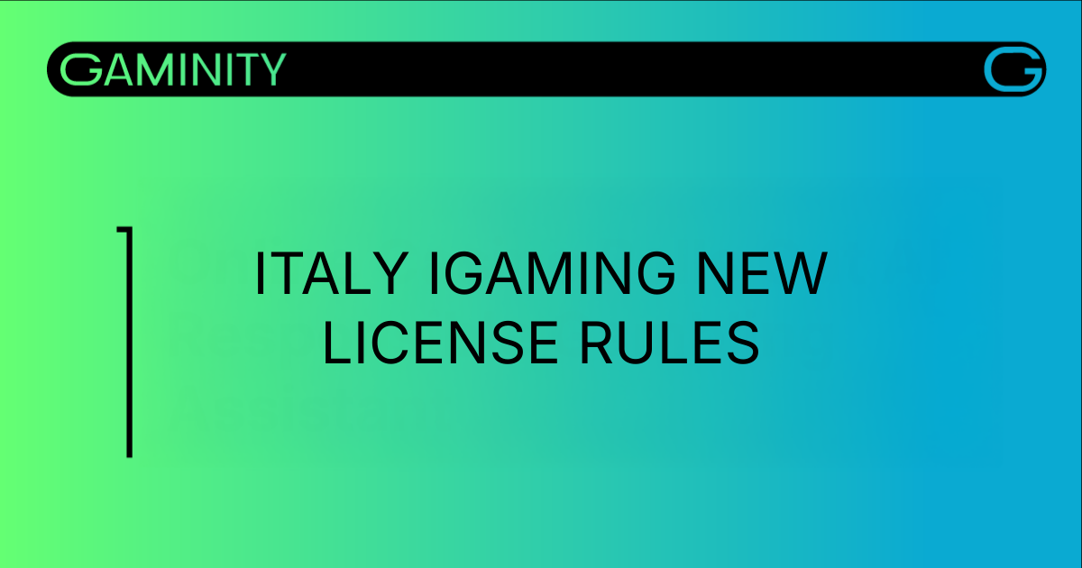 Italy Overhauls iGaming License System, Shaking Up Market Dynamics