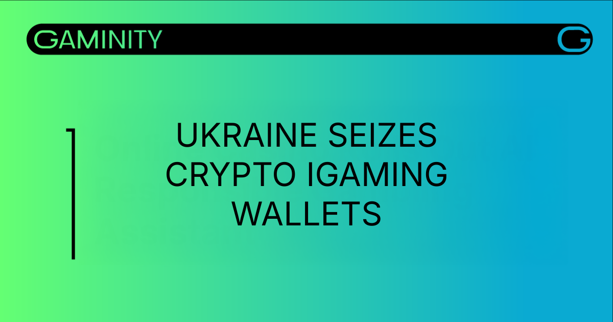 Ukraine Targets Crypto Wallets Linked to iGaming and Money Laundering