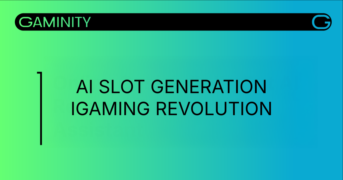 SlotGPT: AI-Powered Slot Creation Sparks Tech Wave in iGaming