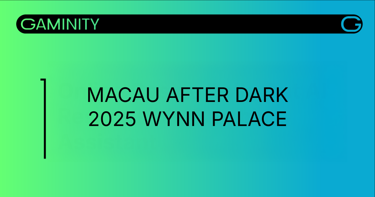 Final Macau After Dark 2025 Announced for December 5 at Wynn Palace