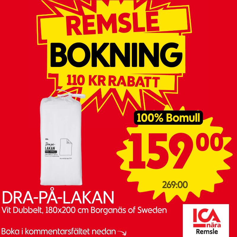 Dra På Lakan 180x200cm