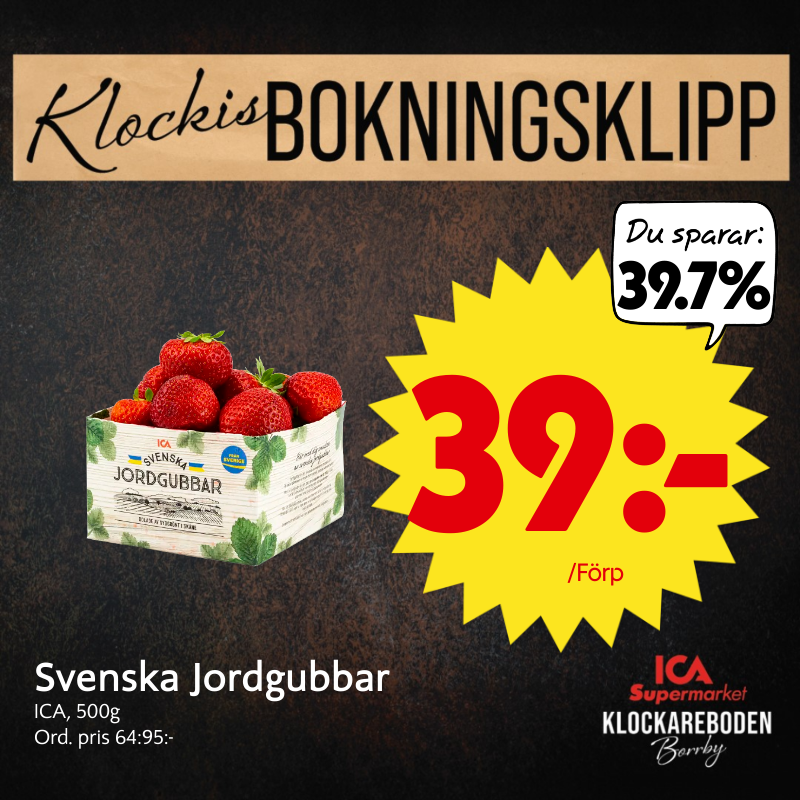 Sommarsmak: Boka Svenska Jordgubbar Nu!