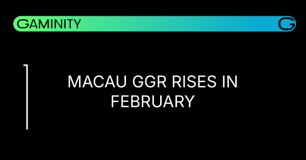 📈 Macau GGR Climbs 4.5% YoY in February!