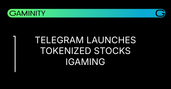 📈 Telegram Launches Tokenized Stocks iGaming