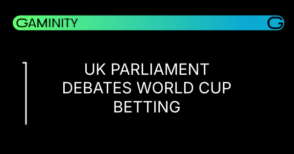 ⚽️ World Cup Betting Grabs UK Parliament's Attention