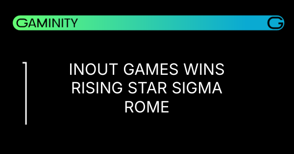 🏆 InOut Games Wins at Sigma Awards!