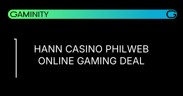 🎰 PhilWeb Powers Hann Casino's Online Leap!