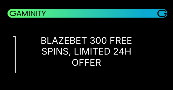 🎰 BlazeBet's 300 Free Spins: 24-Hour Bonanza!