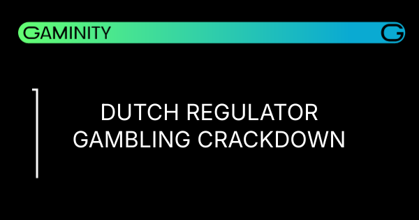 🚨 Dutch Crackdown on Illegal Gambling