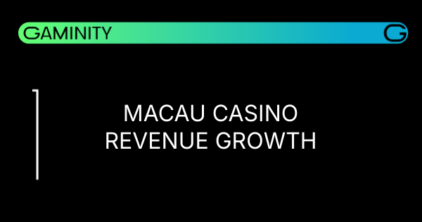 📈 Рост игорного бизнеса Макао в ноябре и декабре