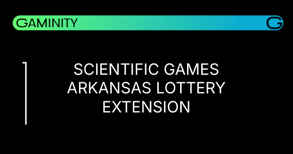 🤝 Scientific Games & Arkansas Lottery Extend Deal