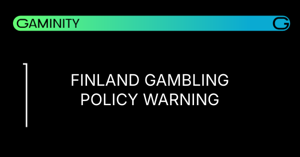 🇫🇮 Финляндия предупреждает о смене политики в отношении азартных игр