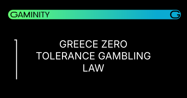 🇬🇷 Greece Enforces Zero Tolerance on Illegal Gambling