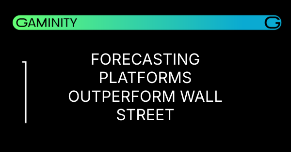 🔍 Forecasting Platforms Outperform Wall Street!