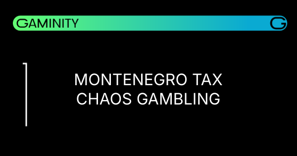 🎰 Montenegro's Tax Turmoil Hits Gambling Industry
