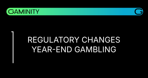 🔍 Regulatory Shake-up at Year-End!