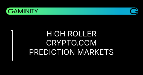 🎲 High Roller Joins Forces with Crypto.com!