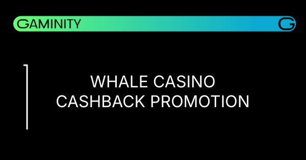 🚀 Кэшбэк-взрыв в Whale Casino!
