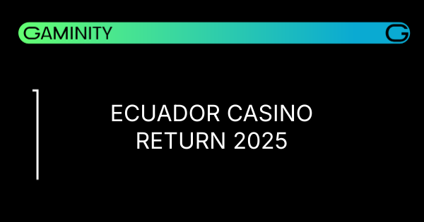 🎰 Казино могут вернуться в Эквадор к 2025 году!