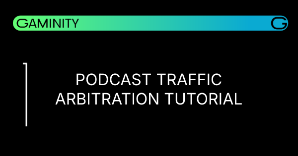 🎧 Start iGaming Traffic Arbitration Solo