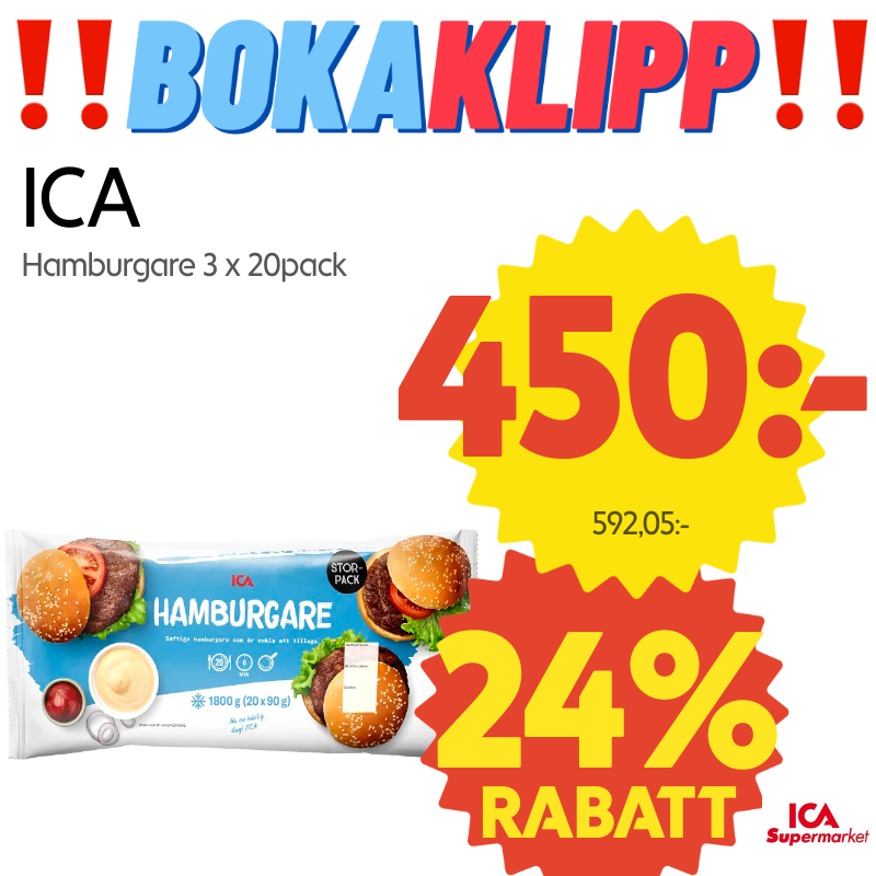 låda hamburgare