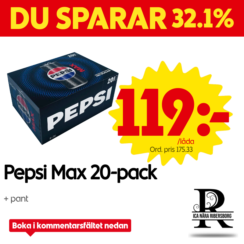 Pepsi Max 20-pack