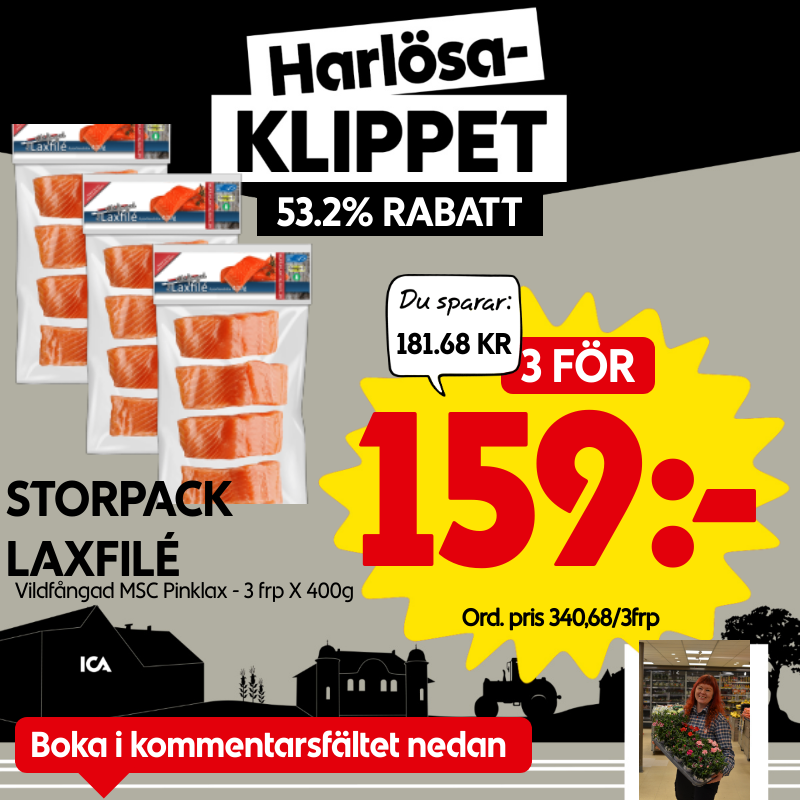 Kapten Royal, laxfilé