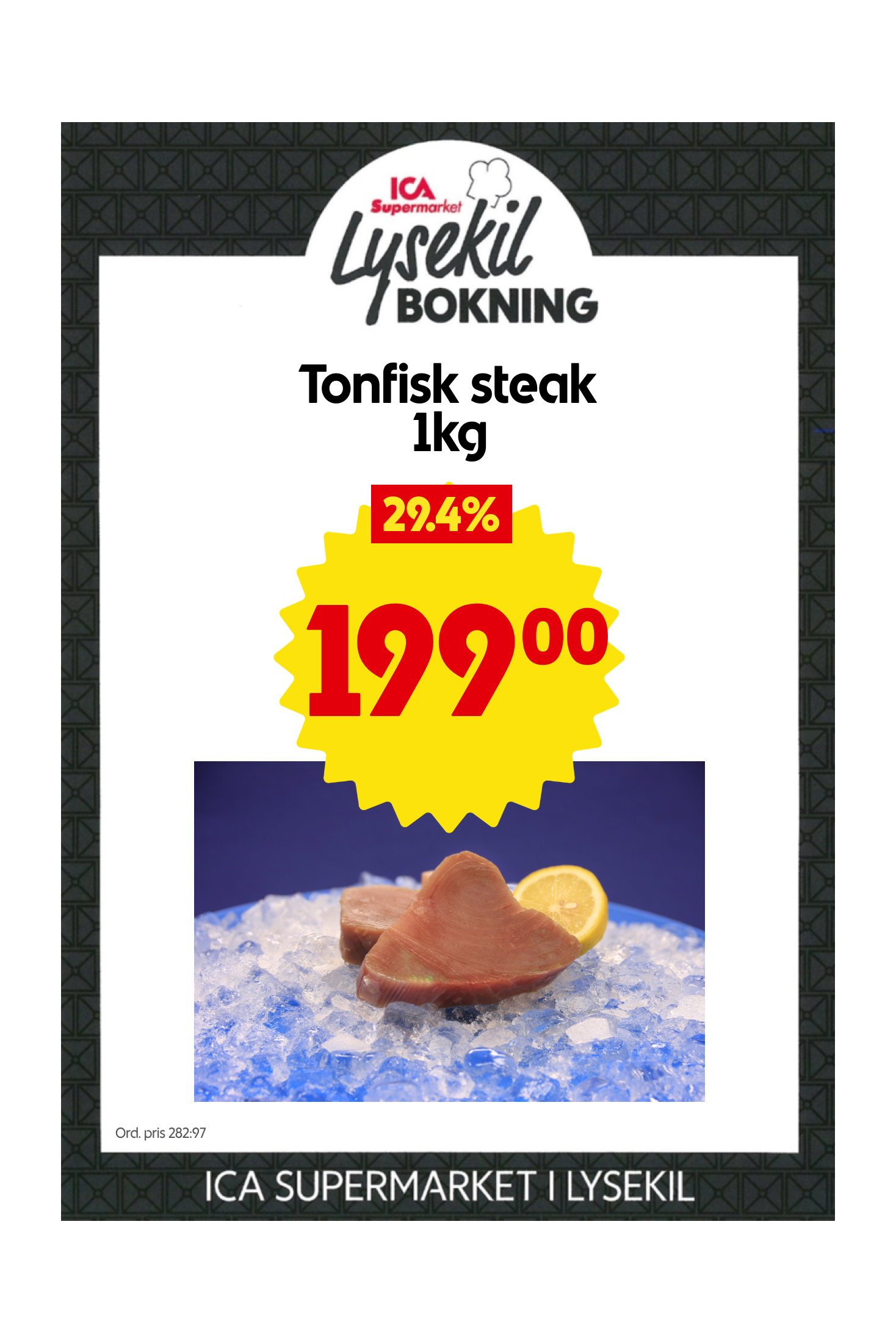 Tonfisk steak 1kg