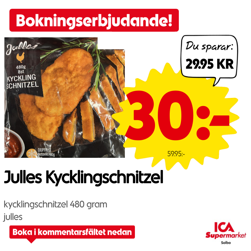 Kycklingschnitzel