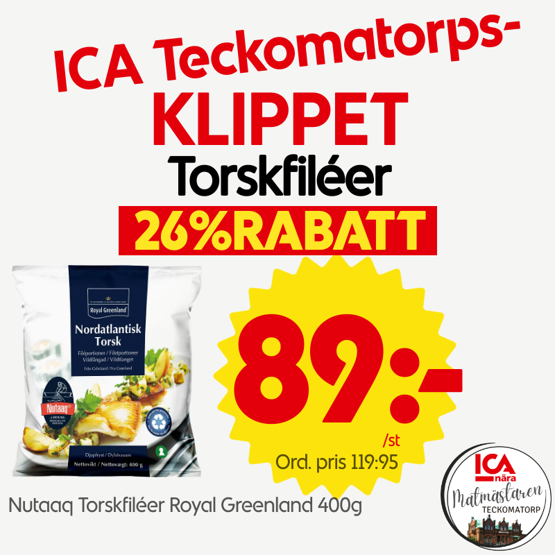 Torskfiléer